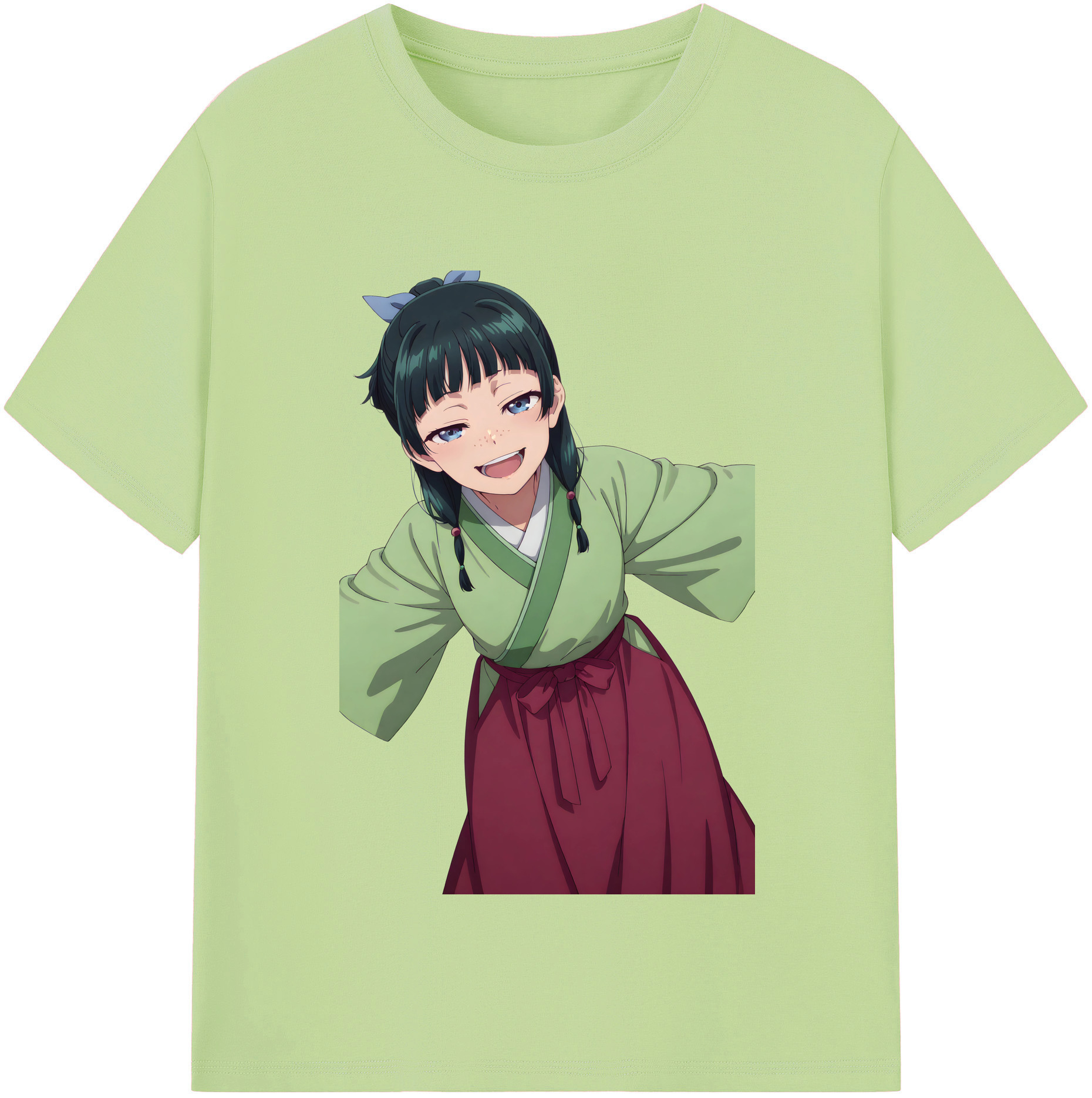 （画像用） 薬屋のひとりごと The Apothecary Diaries 綿100％半袖Tシャツ（フロントプリント）